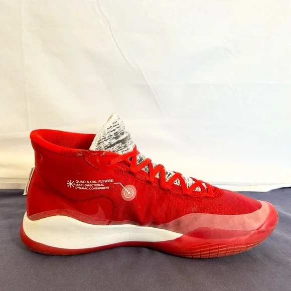 Nike KD 12 TB Red size 11 MEN’S BASKETBALL SHOES - Picture 5 of 9